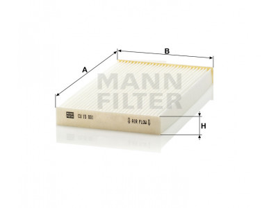 CU15001 - Kabínový filter MANN