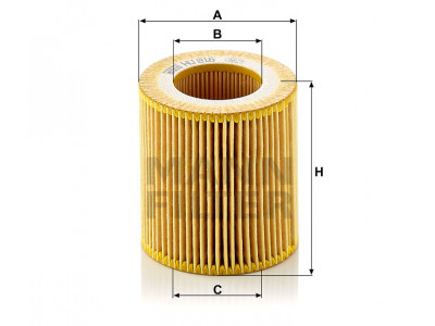 HU816ZKIT - Olejový filter MANN