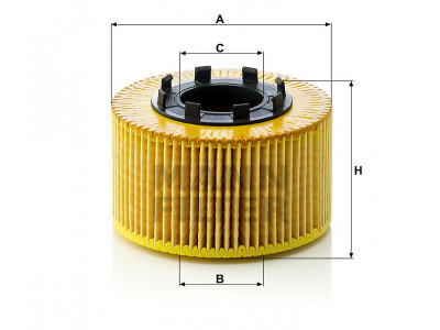 HU920X - Olejový filter MANN