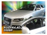 Deflektory - protiprievanové plexi Audi A4 B8 (4-dverový, od r.v. 2009)