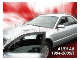 Deflektory - protiprievanové plexi Audi A8 (4-dverový, od r.v. 1994 do r.v. 2002)
