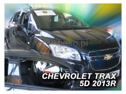Deflektory - protiprievanové plexi Chevrolet Trax (5-dverový, od r.v. 2013)