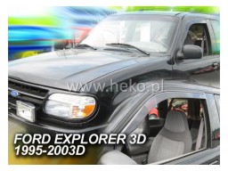 Deflektory - protiprievanové plexi Ford Explorer (3-dverový, od r.v. 1995 do r.v. 2003)