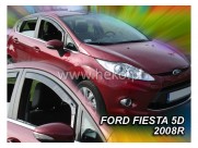 Deflektory - protiprievanové plexi Ford Fiesta Vl. (5-dverový, od r.v. 2008)