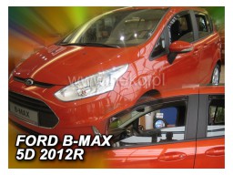 Deflektory - protiprievanové plexi Ford B-Max (5-dverový, od r.v. 2012)