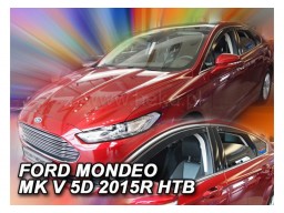 Deflektory - protiprievanové plexi Ford Mondeo V. Hatchback (+zadné, 5-dverový, od r.v. 2015)