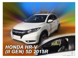 Deflektory - protiprievanové plexi Honda HR-V (5-dverový, od r.v. 2015)