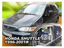 Deflektory - protiprievanové plexi Honda Shutttle (5-dverový, od r.v. 1996 do r.v. 2001)