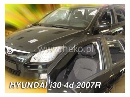 Deflektory - protiprievanové plexi Hyundai i30 2007-2012