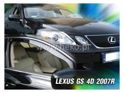 Deflektory - protiprievanové plexi Lexus GS (4-dverový, od r.v. 2007)