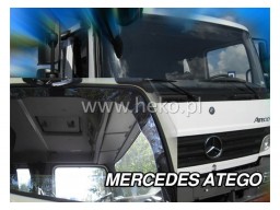 Deflektory - protiprievanové plexi Mercedes Atego serie 15
