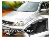 Deflektory - Protiprievanové plexi Opel Astra G (5-dverový, od r.v. 1998)