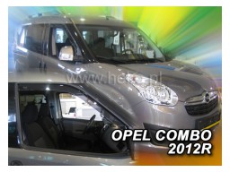 Deflektory - protiprievanové plexi Opel Combo C (od r.v. 2011)
