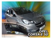 Deflektory - Protiprievanové plexi Opel Corsa E (od r.v. 2015)