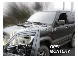 Deflektory - Protiprievanové plexi Opel Monterey (3+5-dverový, od r.v. 1992 do r.v. 2000)