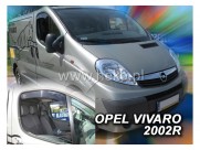 Deflektory - Protiprievanové plexi Opel Vivaro A (2-dverový, od r.v. 2001)