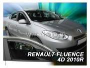 Deflektory - Protiprievanové plexi Renault Fluence (4-dverový, od r.v. 2010)