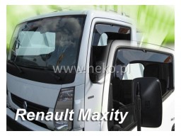 Deflektory - Protiprievanové plexi Renault Maxity (2-dverový, od r.v. 2007)