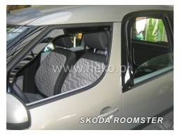 Deflektory - Protiprievanové plexi Škoda Roomster (5-dverový, od r.v. 2006)
