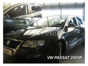 Deflektory - Protiprievanové plexi VW Passat B7 Sedan (+zadné, 4-dverový, od r.v. 2005)