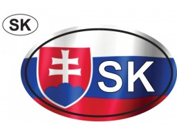 Samolepka - SK farebná so znakom veľkosť L (C3)