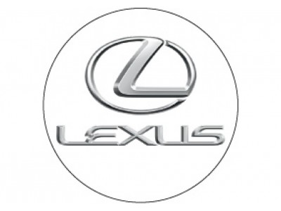 Samolepka na stredy kolies živicová 4ks - LEXUS (C13)