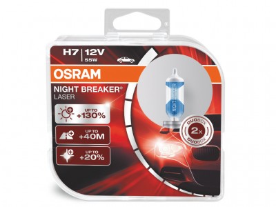 Žiarovka H7 12V 55W Osram Night Breaker Laser (2ks)