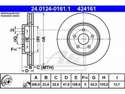 Brzdový kotúč ATE PowerDisc 24.0324-0161.1 (predný, 300 mm)