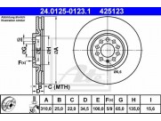 Brzdový kotúč ATE PowerDisc 24.0325-0123.1 (predný, 310 mm)