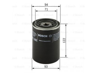 0451103357 - Olejový filter BOSCH