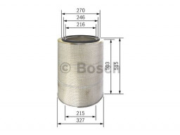 0986626779 -  Vzduchový filter BOSCH