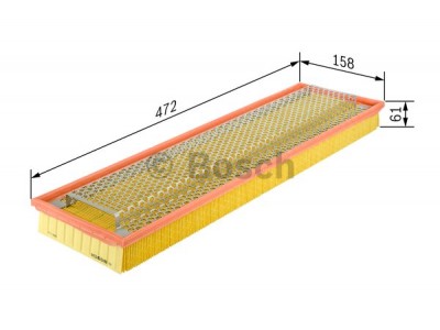 1457429988 - Vzduchový filter BOSCH