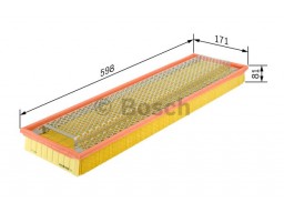 1457433626 - Vzduchový filter BOSCH