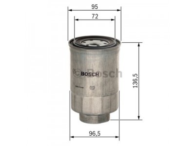 1457434302 - Palivový filter BOSCH