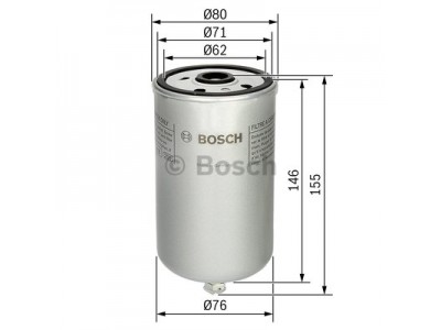 1457434447 - Palivový filter BOSCH