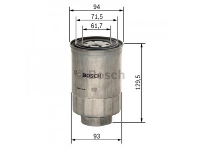 1457434453 - Palivový filter BOSCH