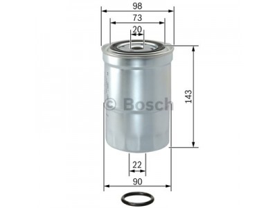 1457434459 - Palivový filter BOSCH