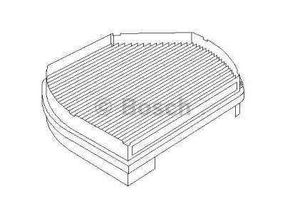 1987431301 - Kabínový filter BOSCH (s aktívnym uhlím)