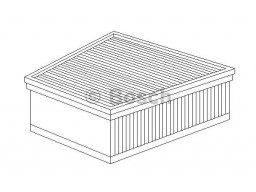 F026400021 - Vzduchový filter BOSCH