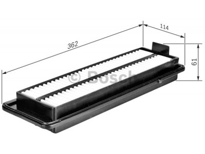 F026400232 - Vzduchový filter BOSCH