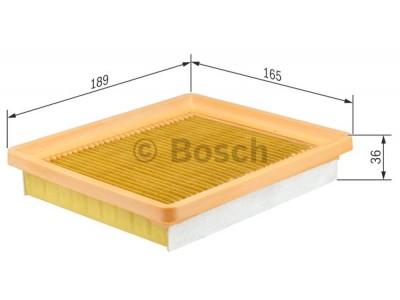 F026400271 - Vzduchový filter BOSCH