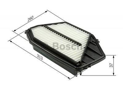 F026400447 - Vzduchový filter BOSCH