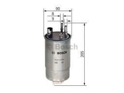 F026402054 - Palivový filter BOSCH