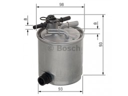 F026402072 - Palivový filter BOSCH