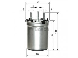 F026402834 - Palivový filter BOSCH