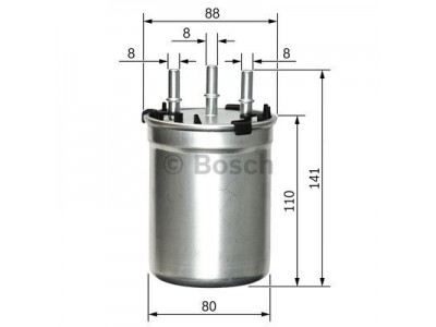 F026402834 - Palivový filter BOSCH
