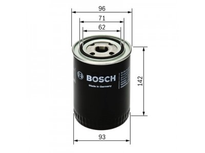 F026407053 - Olejový filter BOSCH