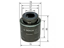 F026407079 - Olejový filter BOSCH