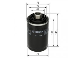 F026407080 - Olejový filter BOSCH