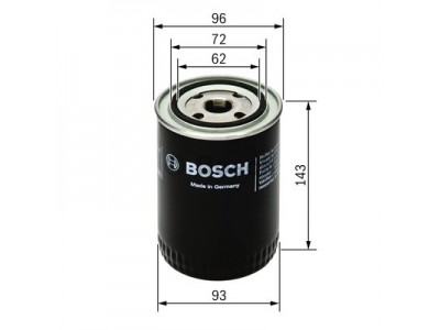 F026407083 - Olejový filter BOSCH